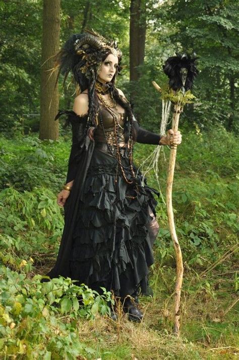 Earthy witch costume